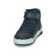 Geox Παιδικά Sneakers High Ανατομικά με Σκρατς για Αγόρι Μπλε J267RE-0FEFU-C0832