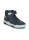 Geox Παιδικά Sneakers High Ανατομικά με Σκρατς για Αγόρι Μπλε J267RE-0FEFU-C0832