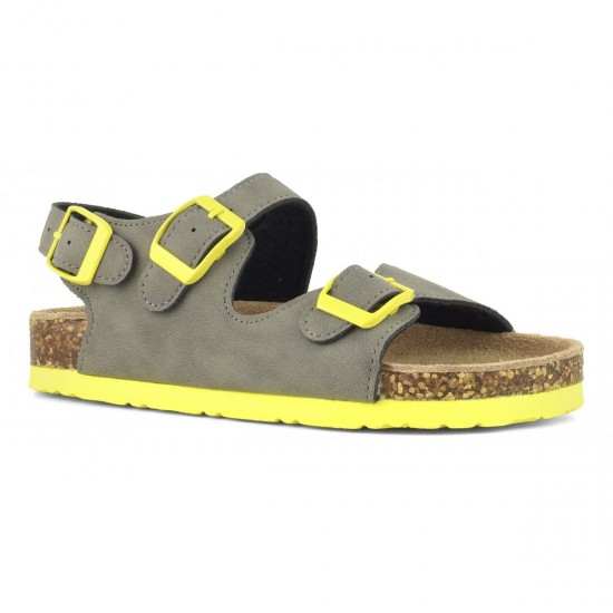 Colors Of California Bio-Sandals HC.3097 Grey