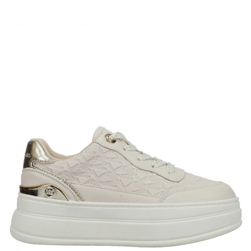 Michael Kors Παιδικά Sneakers Hayes MK02384256 σε Βανίλια χρώμα