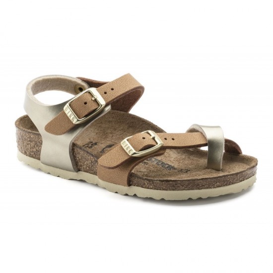 Δίχρωμα Παιδικά πέδιλα Birkenstock 1009497 Με ρυθμιζόμενα λουράκια από οικολογικό δέρμα