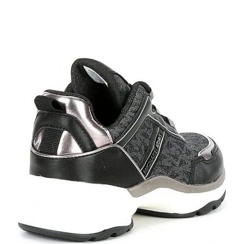 Michael Kors Kids Sneakers Για Κορίτσι MK101034C σε Μαύρο Μεταλλικό χρώμα