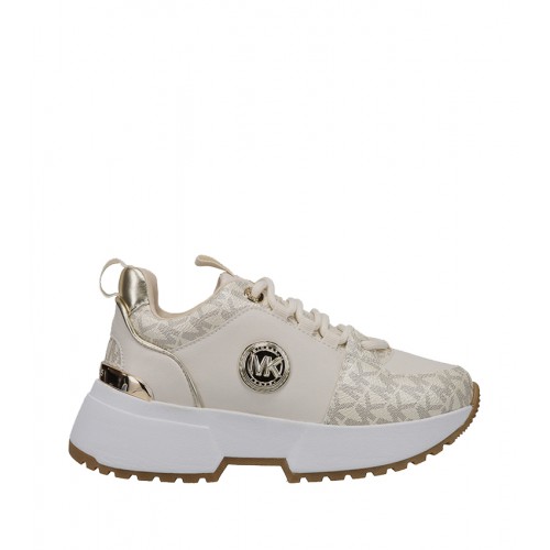 Michael Kors Kids Sneakers Για Κορίτσι MK101036C σε Λευκό-Ροζ χρώμα