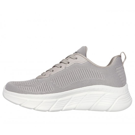 Skechers Bobs B Flex Hi - Fly Γυναικεία Αθλητικά Παπούτσια Running Taupe 117385-TPE