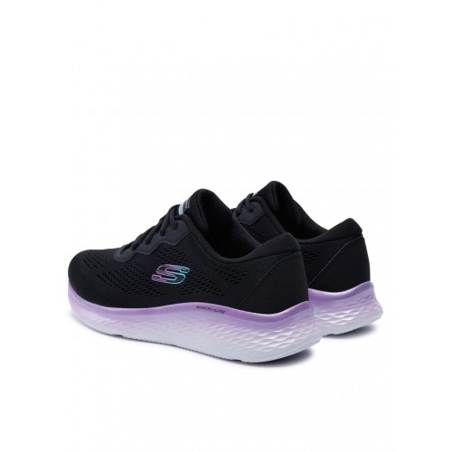 Skechers Skech-lite Γυναικεία Αθλητικά Παπούτσια Running Μαύρα 150010-BKPR Vegan