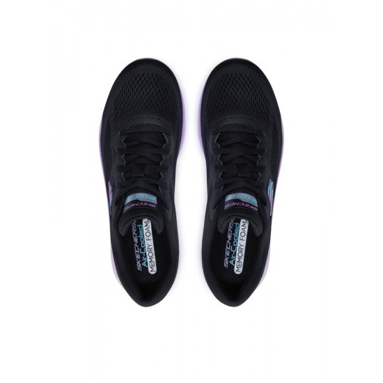 Skechers Skech-lite Γυναικεία Αθλητικά Παπούτσια Running Μαύρα 150010-BKPR Vegan