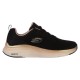 Skechers Vapor Foam Γυναικεία Ανατομικά Sneakers Μαύρα 150025-BKRG Vegan