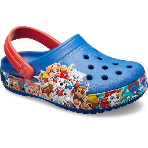 Crocs Παιδικά Ανατομικά Σαμπό Θαλάσσης Paw Patrol Band Μπλε 205509-4GX