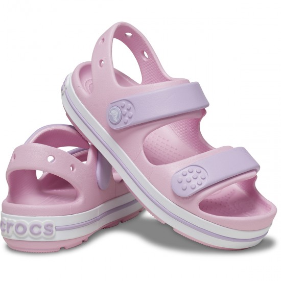 Crocs Παιδικά Παπουτσάκια Θαλάσσης Crocband Ροζ 209423-84I