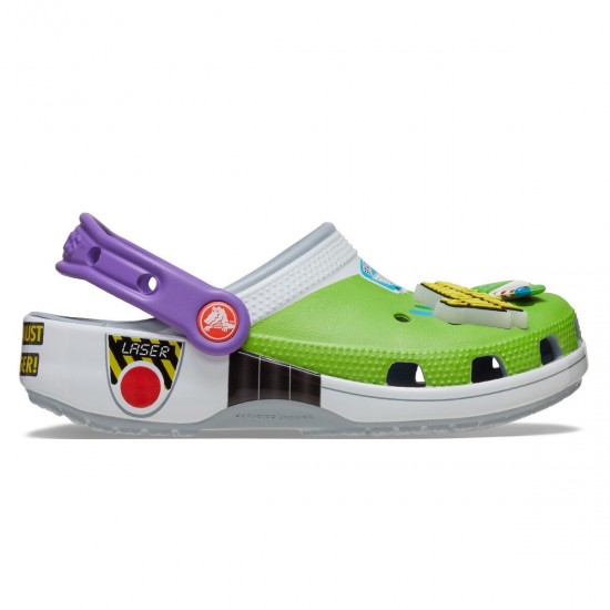 Crocs Παιδικά Σαμπό Θαλάσσης Buzz Classic Clog K Πολύχρωμα 209856-0ID