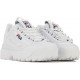 Fila Παιδικά Sneakers Disruptor IΙ Λευκά KSS21040-125