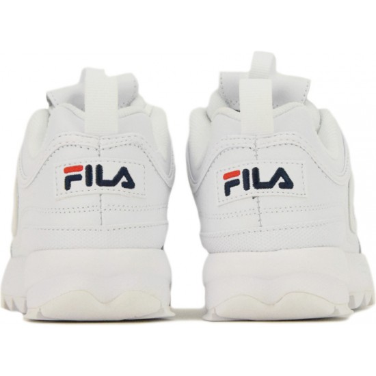 Fila Παιδικά Sneakers Disruptor IΙ Λευκά KSS21040-125