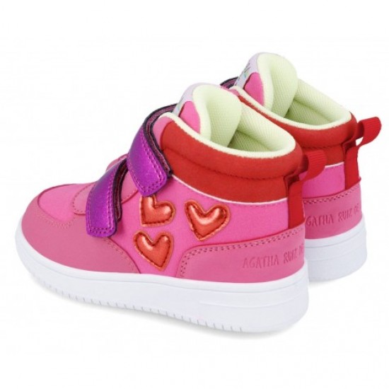 Agatha Ruiz de la Prada παιδικό μποτάκι φούξια 241915-Β146