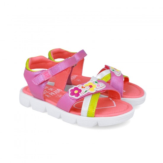 Agatha Ruiz De La Prada Παιδικά Πέδιλα 252970-A146 σε Φούξια χρώμα