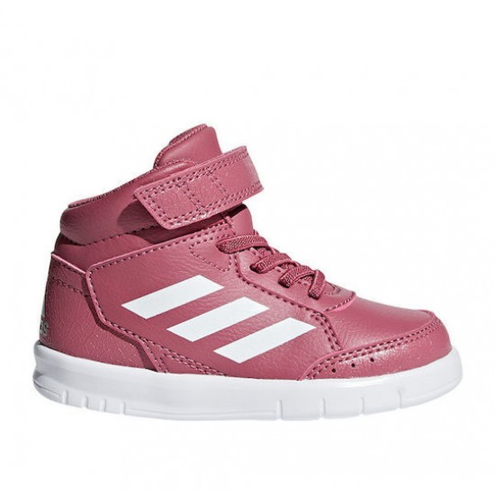 Adidas Παιδικά Sneakers High Altasport Mid EL Ροζ AH2551