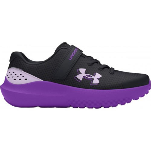 Under Armour Αθλητικά Παιδικά Παπούτσια Running Surge 4 Μαύρα 3027109-002