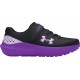 Under Armour Αθλητικά Παιδικά Παπούτσια Running Surge 4 Μαύρα 3027109-002