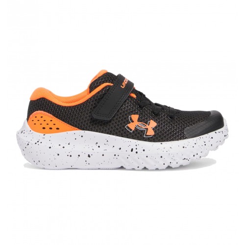 Under Armour BPS Surge 4 AC Παιδικά Παπούτσια για Τρέξιμο Πορτοκαλί 3027104-005