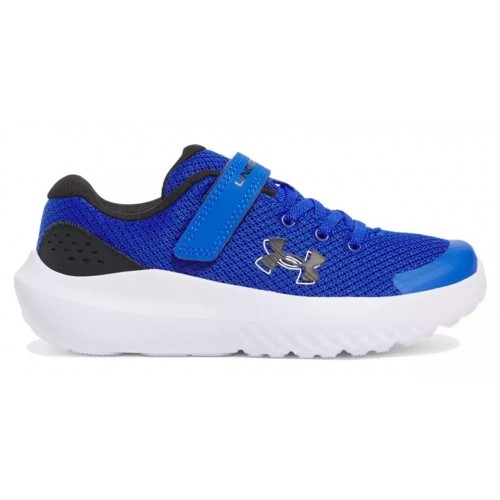 Under Armour BPS Surge 4 AC Παιδικά Παπούτσια για Τρέξιμο Μπλε 3027104-400