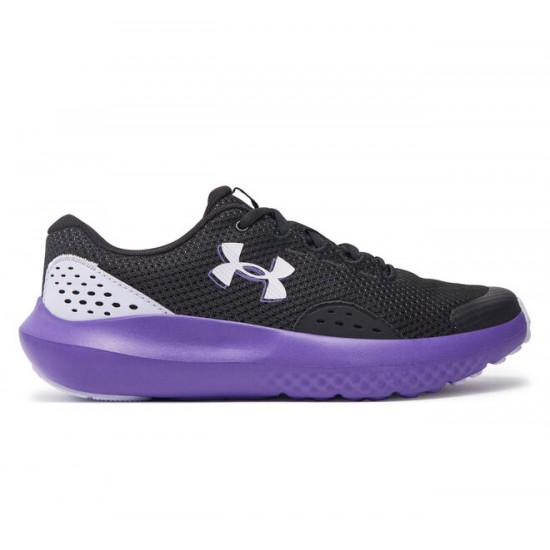 Under Armour Αθλητικά Παιδικά Παπούτσια Running Surge 4 Μαύρα 3027108-002