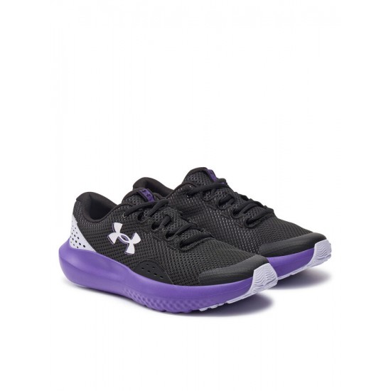 Under Armour Αθλητικά Παιδικά Παπούτσια Running Surge 4 Μαύρα 3027108-002