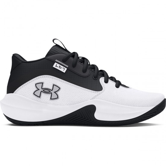 Under Armour Αθλητικά Παιδικά Παπούτσια Μπάσκετ GS Lockdown 7 Λευκά 3028513-102