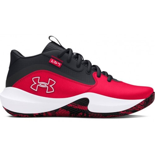 Under Armour Αθλητικά Παιδικά Παπούτσια Μπάσκετ GS Lockdown 7 Κόκκινα 3028513-600