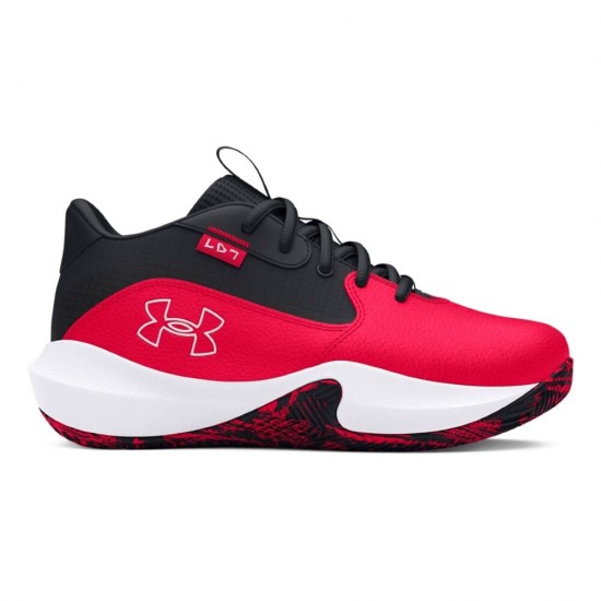 Under Armour Αθλητικά Παιδικά Παπούτσια Μπάσκετ GS Lockdown 7 Κόκκινο 3028514-600