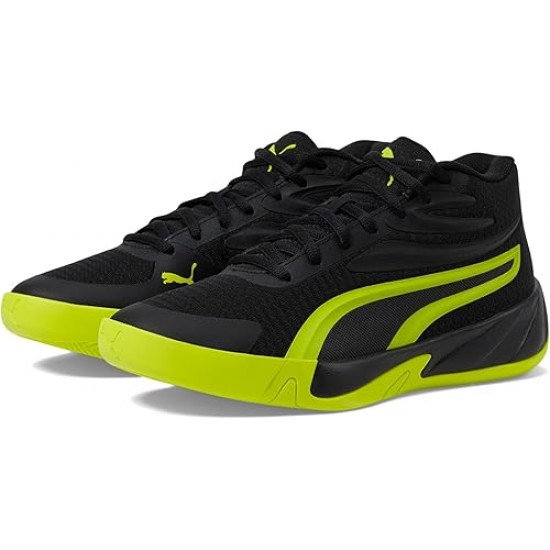 PUMA Court Pro Basketball Shoes JUNIOR 310842-03 Παιδικά Sneakers σε μαύρο χρώμα