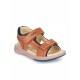 Kickers Δερμάτινα Παπουτσοπέδιλα 349498-30-114 Platinum Camel