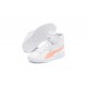 Puma Παιδικό Sneaker High Vikky 370620-02 σε Λευκό χρώμα