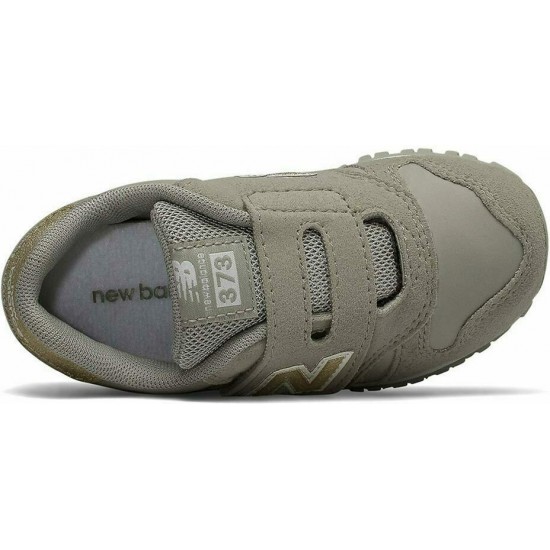 New Balance Παιδικά Sneakers Classics Infant με Σκρατς για Αγόρι Γκρι KV373GUI 