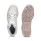 Puma παιδικά sneaker Rebound V6 Mid 393831-20 σε Λευκό-Ροζ Χρώμα