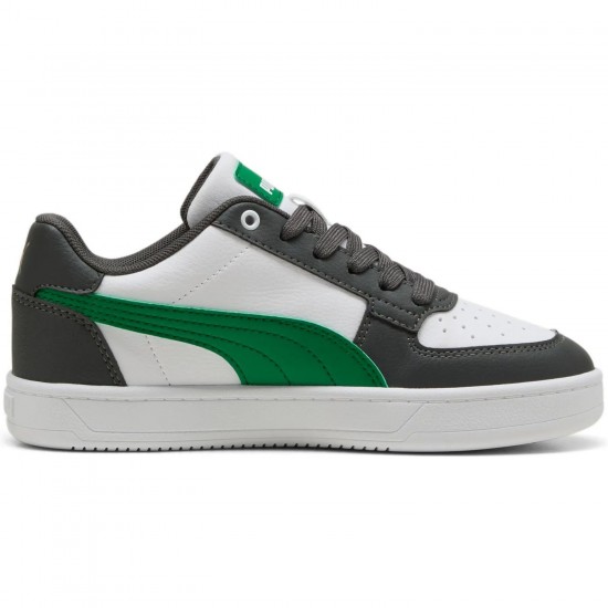 Puma Παιδικά Sneakers 393837-43 Caven 2.0 Jr σε λευκό - πράσινο χρώμα