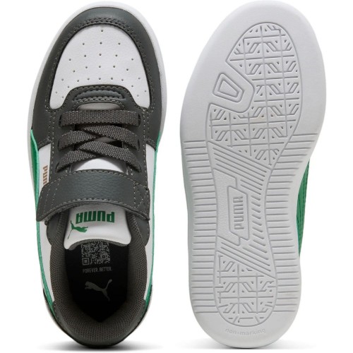 Puma Παιδικά Sneakers Caven 2.0 Λευκά - Πράσινα 393839-43