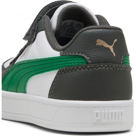 Puma Παιδικά Sneakers Caven 2.0 Λευκά - Πράσινα 393839-43