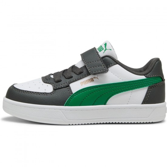 Puma Παιδικά Sneakers Caven 2.0 Λευκά - Πράσινα 393839-43