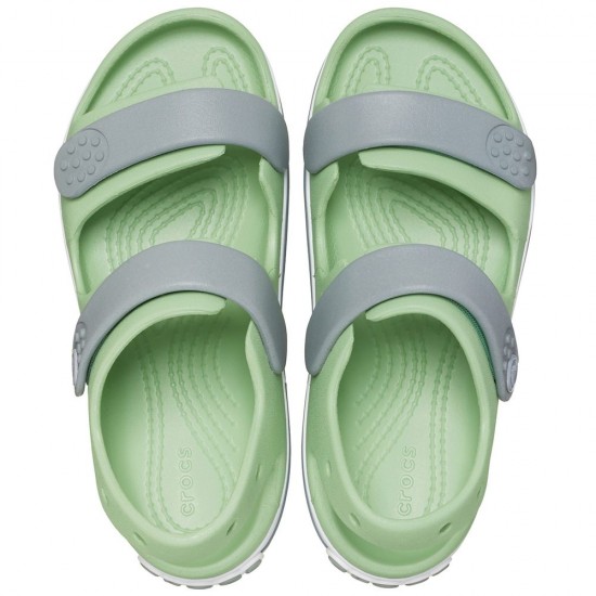 Crocs Παιδικά Παπουτσάκια Θαλάσσης Crocband Πράσινα 209424-3WD