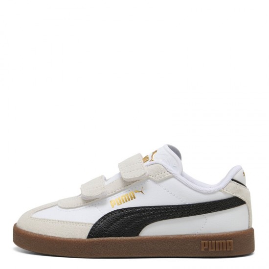 Puma CLUB II ERA V PS 402307-02 Παιδικά sneakers σε Λευκό χρώμα