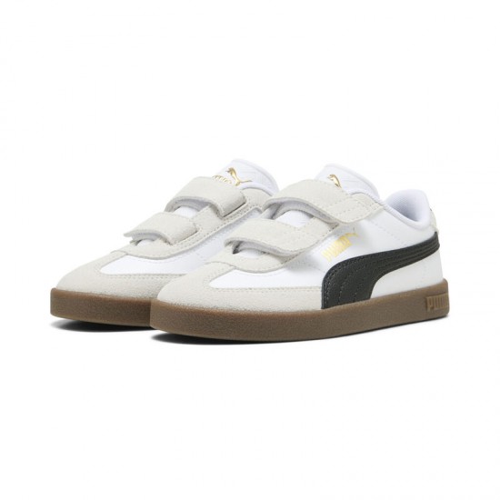 Puma CLUB II ERA V PS 402307-02 Παιδικά sneakers σε Λευκό χρώμα