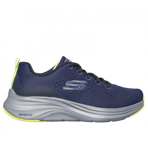 Skechers 404001L-NVLM Vapor Foam – Memory Foam Αθλητικό για αγόρι σε ύφασμα σε Μπλε χρώμα