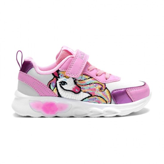 Lelli Kelly Παιδικά Sneakers με Φωτάκια για Κορίτσι Ροζ LKAL4452-RO02