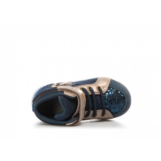 Παιδικά μποτάκια Lulu Flash LZ030006S-0040 Navy με μαλακό πάτο και αντιολισθητική