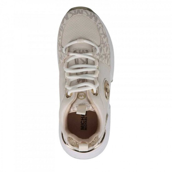 Michael Kors Παιδικά Sneakers Cosmo Logo MK01348270 σε Βανίλια χρώμα