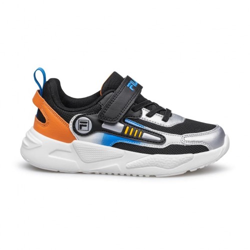 Fila Παιδικό Sneaker Memory Twink V 3AF51014-035 σε Μαύρο Ασημί χρώμα