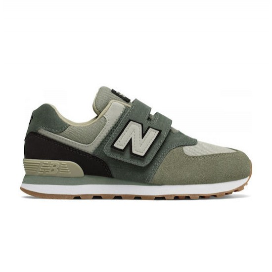 New Balance Παιδικά Sneakers με Σκρατς για Αγόρι Χακί YV574MLD