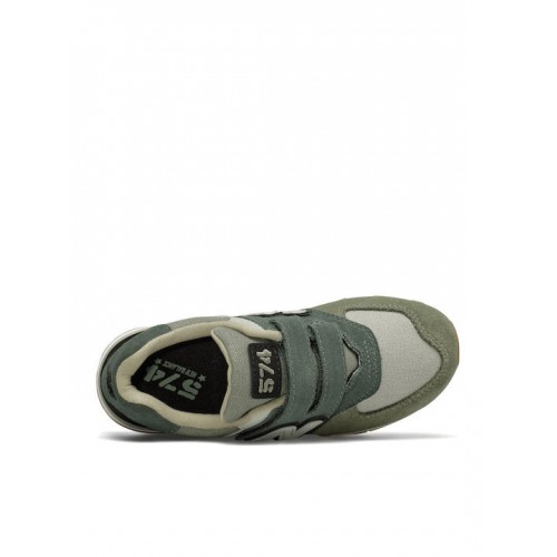 New Balance Παιδικά Sneakers με Σκρατς για Αγόρι Χακί YV574MLD