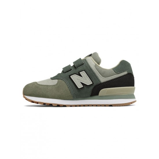 New Balance Παιδικά Sneakers με Σκρατς για Αγόρι Χακί YV574MLD