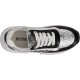 Michael Kors Παιδικά Sneakers Cosmo Maddy MK02299002 σε Ασημί - Μαύρο χρώμα