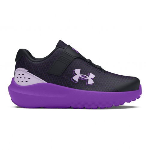 Under Armour Αθλητικά Παιδικά Παπούτσια Running Surge 4 AC Μαύρα 3027110-002